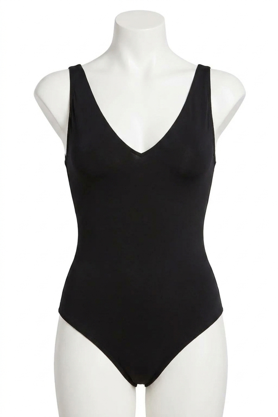 NEW EBERJEY may bodysuit in black